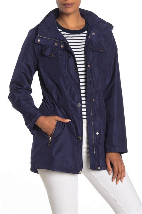 michael michael kors missy snap front anorak|Michael michael kors quilted anorak + FREE SHIPPING.